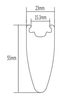 five spoke wheel rim profile