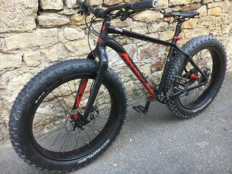 Specialized fatboy with MX685 fatbike rim