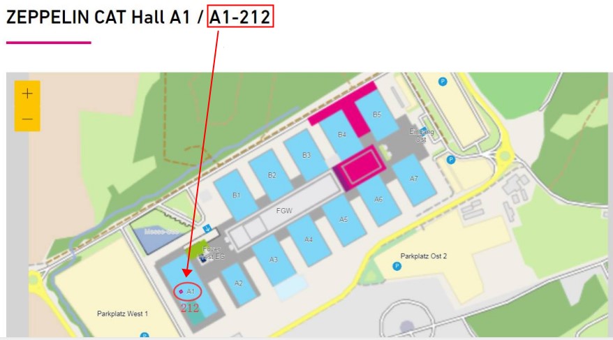 2019 eurobike carbonal & carbonking booth position