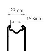 disc wheel rim bed profile