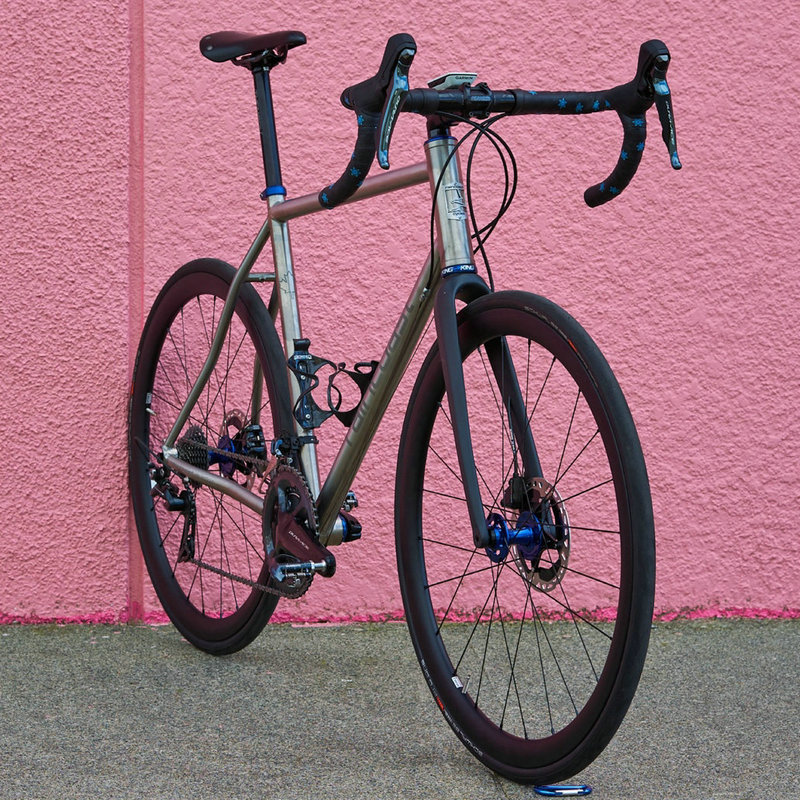 Disc brake road bicycle