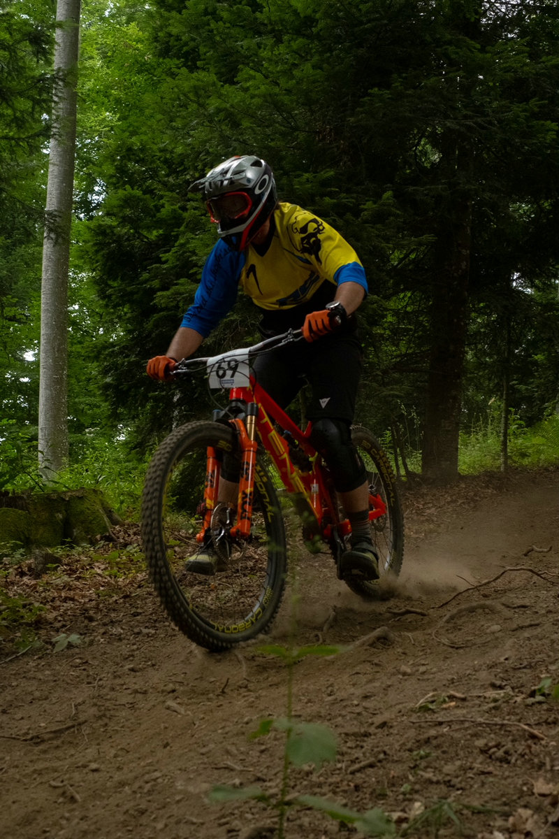 Enduro bike race