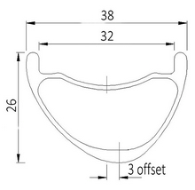 mtb carbon rims for trail bike