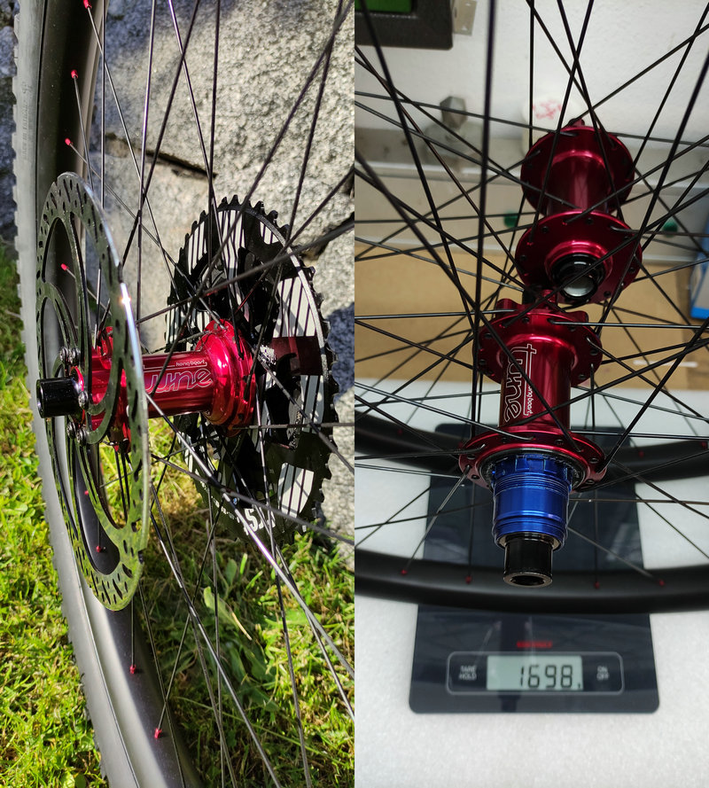 lightweight enduro mtb wheel