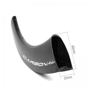 60mm tubular carbon rims