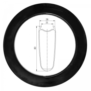 disc carbon rim clincher