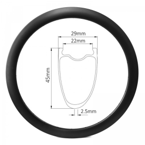 disc bike asymmetrical rim