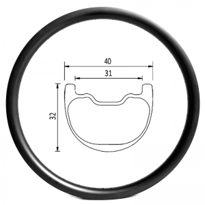 downhill 650b carbon rim