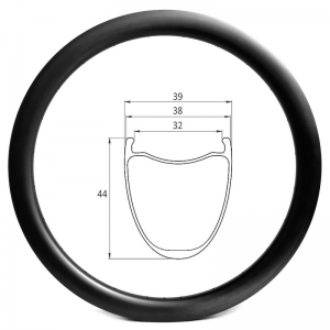 32mm wide gravel rim