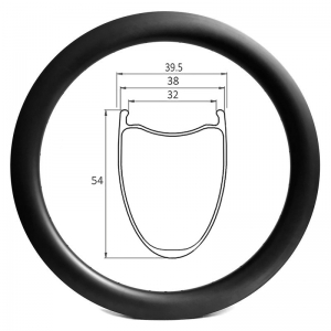 54mm deep gravel carbon rim