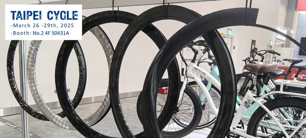2025 Taipei Cycle booth at No.2 4F S0431A, welcome to vist us!