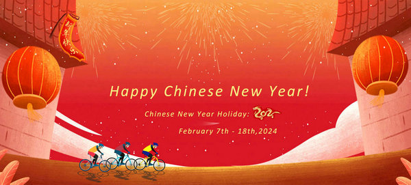 Holiday Notice for Chinese New Year 2024