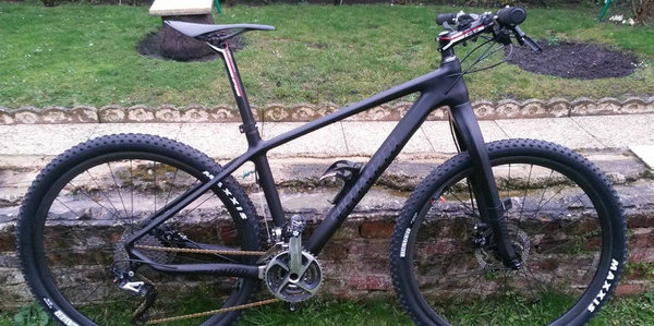 27.5 inch cross country bike with mtb MX730XC rim ud matte finish