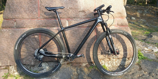 29er Gaea mountain bike with Shimano XT/XTR 1x10 drivetrain